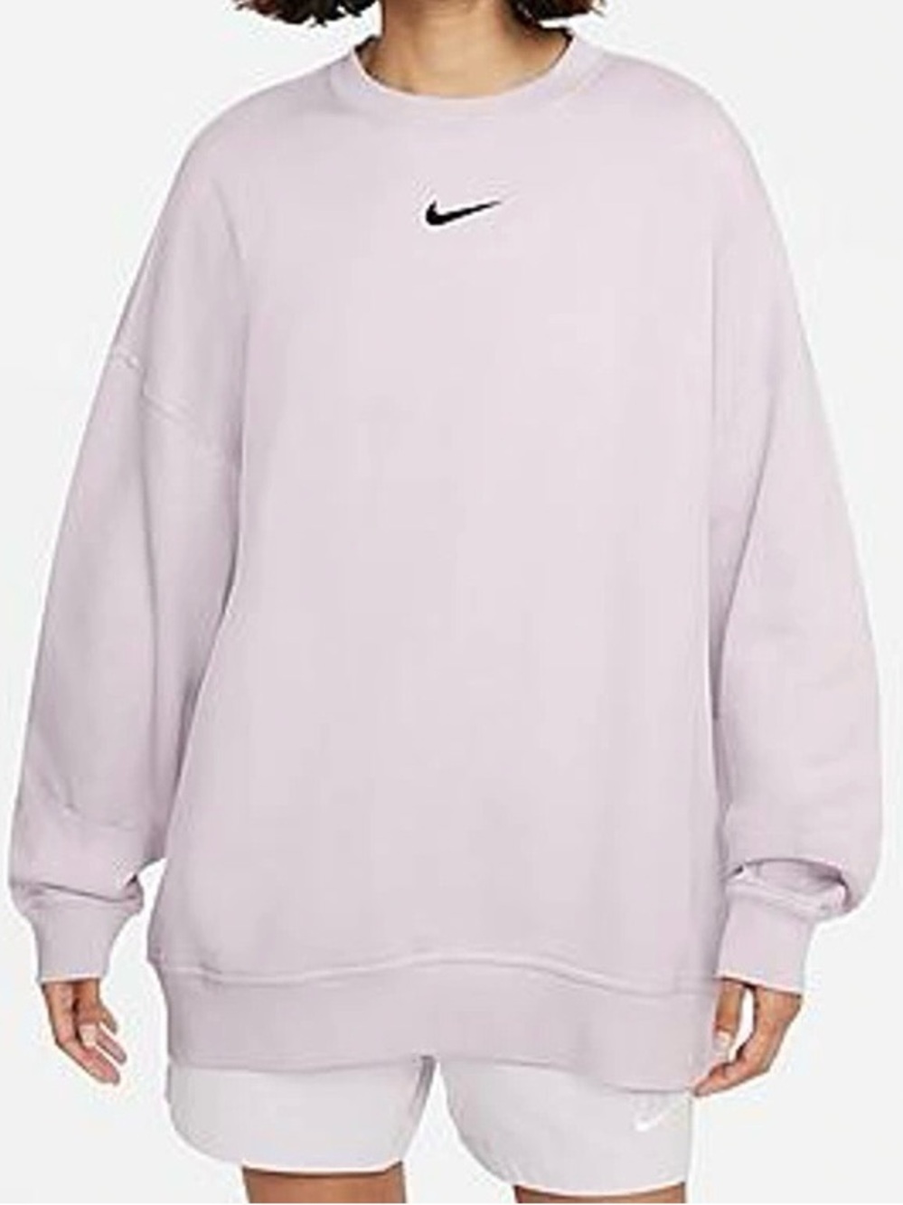 Nike Collection Essentials Women’s Over-Oversized Fleece Crew Sweatshirt DD5632